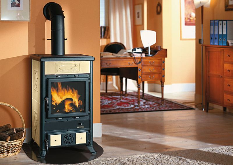 Italian wood burning stove